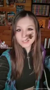 When i was trying hard to be a dancing tiktok minus the spider filter part 1