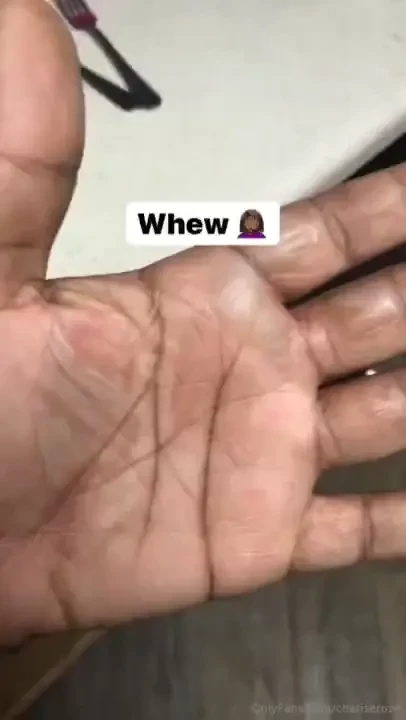 I ll be back to recording tomorrow guys a bih burned her hand 