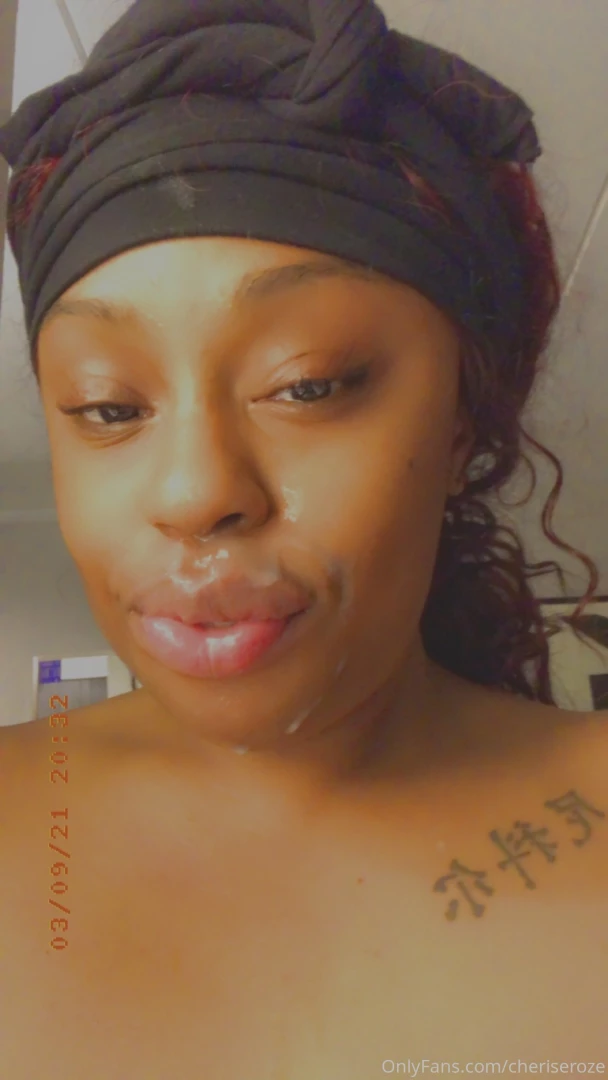 cheriseroze - A nut a night keeps my face looking right goodnight part 1 