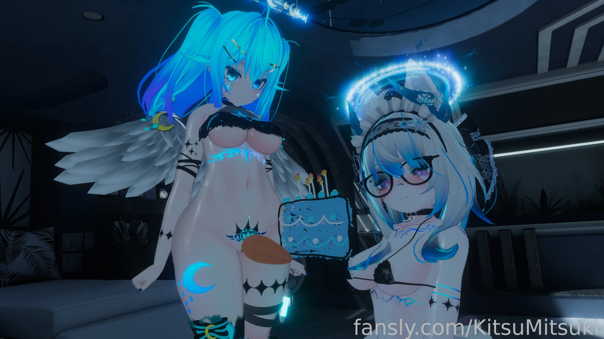 Which should i blow first abyssalember fyp vr vrchat 3d anime hentai 