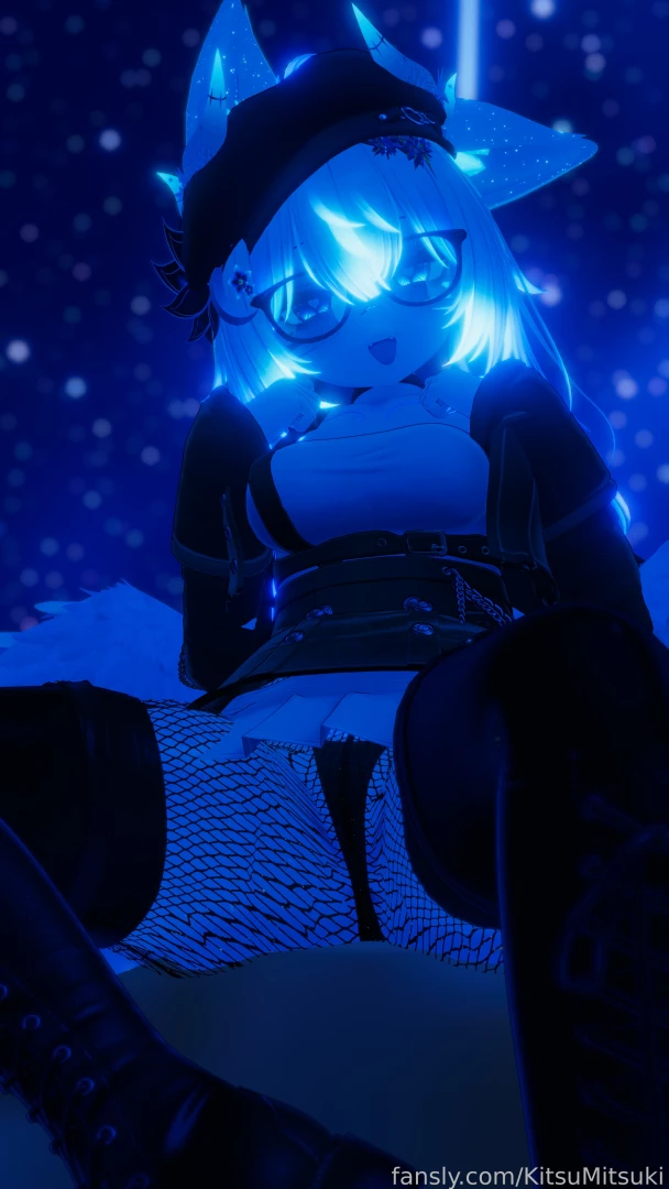 What would you do with me fyp kitsu vr vrchat 3d anime hentai vtuber part 1 