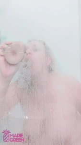 The longer shower vid solo dildo glass shower pussy asshole anal dp