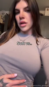 Do you think they look the same soft and hard or different i can t