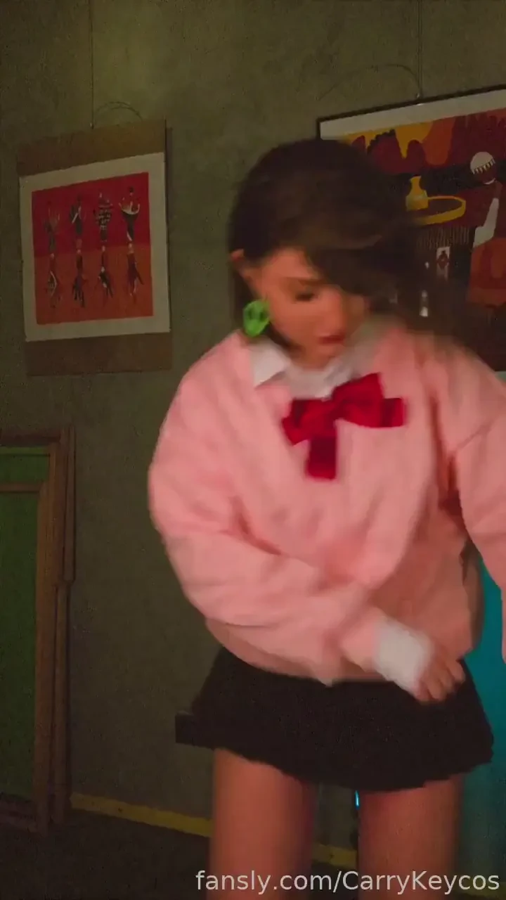 Momo s here cosplay young twerk skirt teen tiktok 