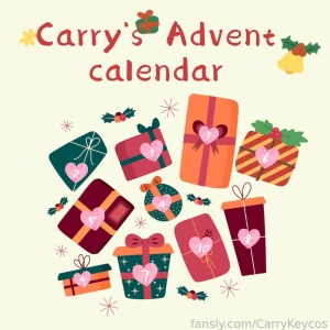 You were asking you were waiting and tadaa carry advent calendar is