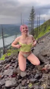 Making it to the top calls for a victory flash fyp boobs tittydrop