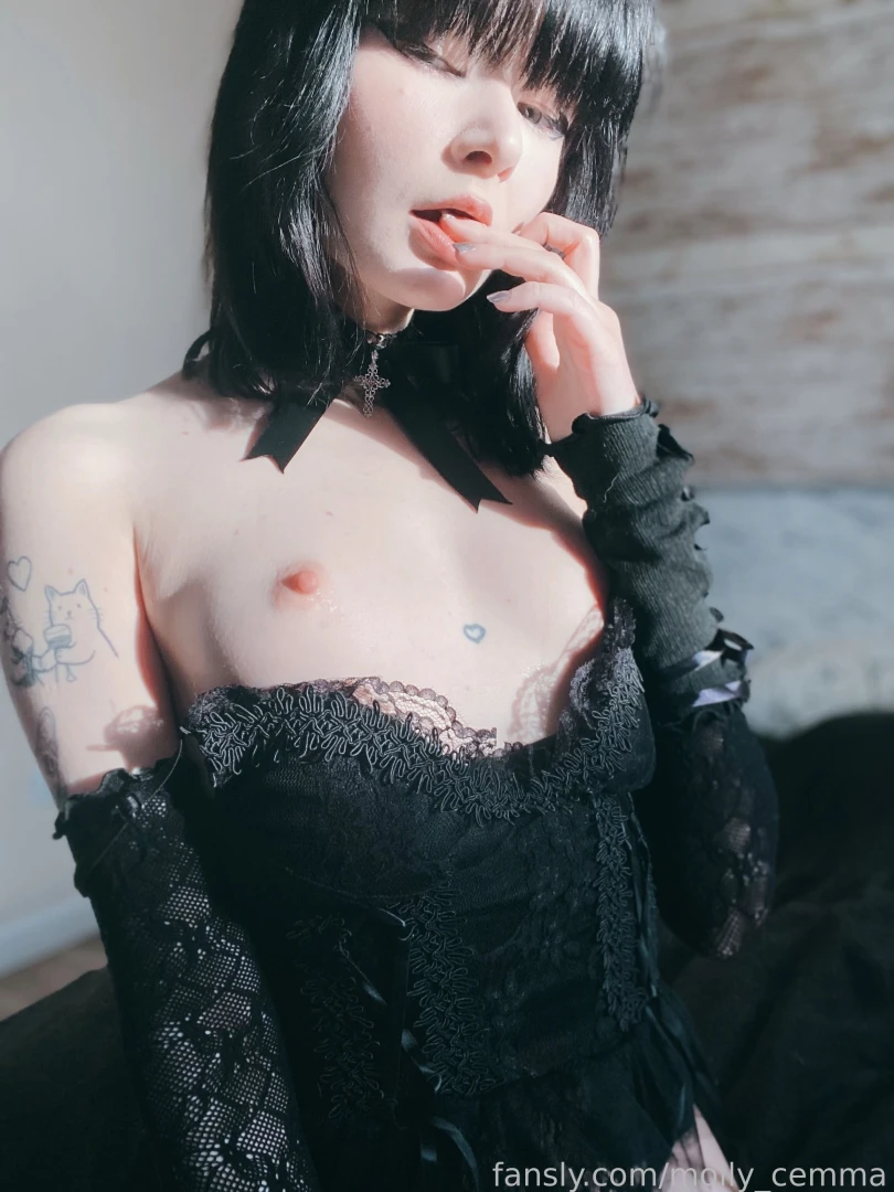 Goth egirl smalltits petite skinny tattoos fishnets ass fatpussy feet part 31 