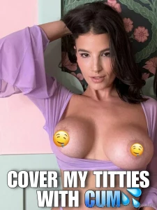 I love having my tits covered with cum part 5