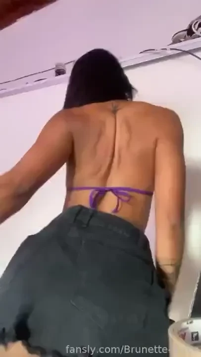 I wanted to record something fyp brunette-dulce ass asshole bigbooty 