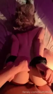 Can you ear the sound of this cute pussy furry fursuit murrsuit doggy