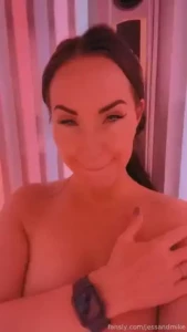 I had a sun bed today and i felt mega horny so thought i would film