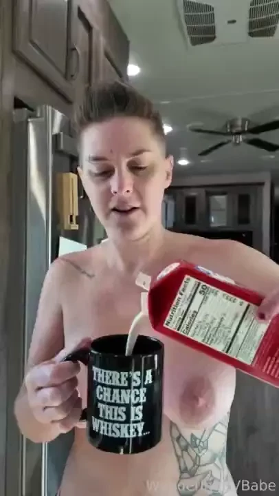 Feeling a little chipper this morning and needing some creamy go juice 