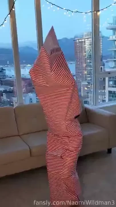 I heard you were a good boy this year so naomi claus has delivered 