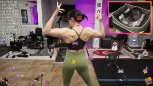 A few clips from one of my twitch streams was doing a glute focused part 2