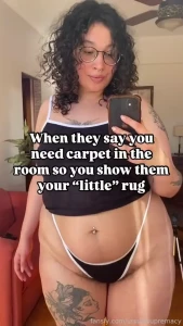 Warmest rug ever chubby thick curvy bbw hairy hairywomen hairypussy