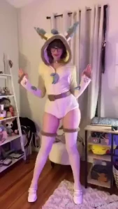 Cuddles in my leafeon onesie 3 25 off vip subscription remove the part 3