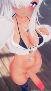 See something you like vr solo futa airi foxgirl tan darkskin cock