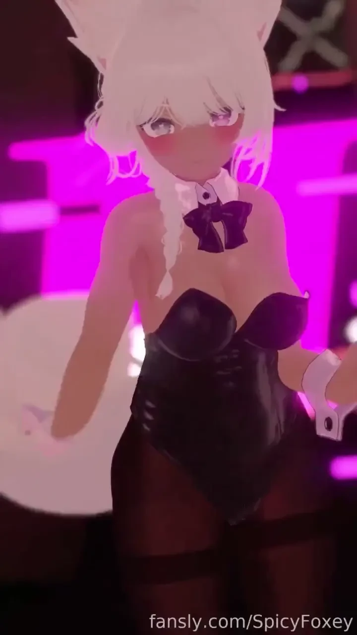Just a peek vr solo foxgirl bunnysuit tan darkskin selestia boobs 