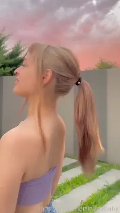 Blonde again i look better being blonde do you agree 