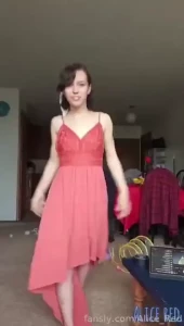 Showing off my new dress