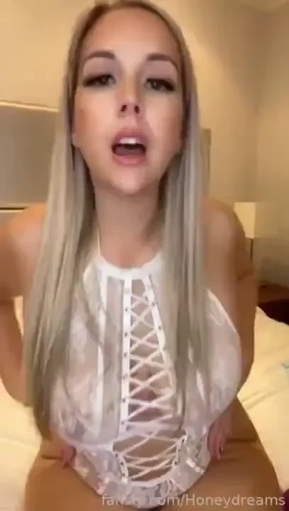 Do you like me in white fyp horny lingerie 