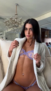 This robe is barely hanging on