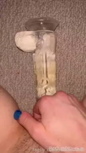 Teen cute petite dildo masturbation pussy scene