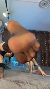 The sexiest legs in stockings for you fyp soles legs feet foot nylon