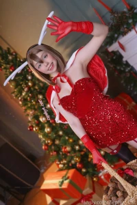 New photoshoot for ur christmas mood fyp animegirl anime christmas