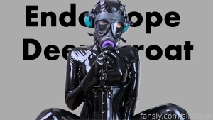 Deep throat with endoscope dildo notice starting with this posting the