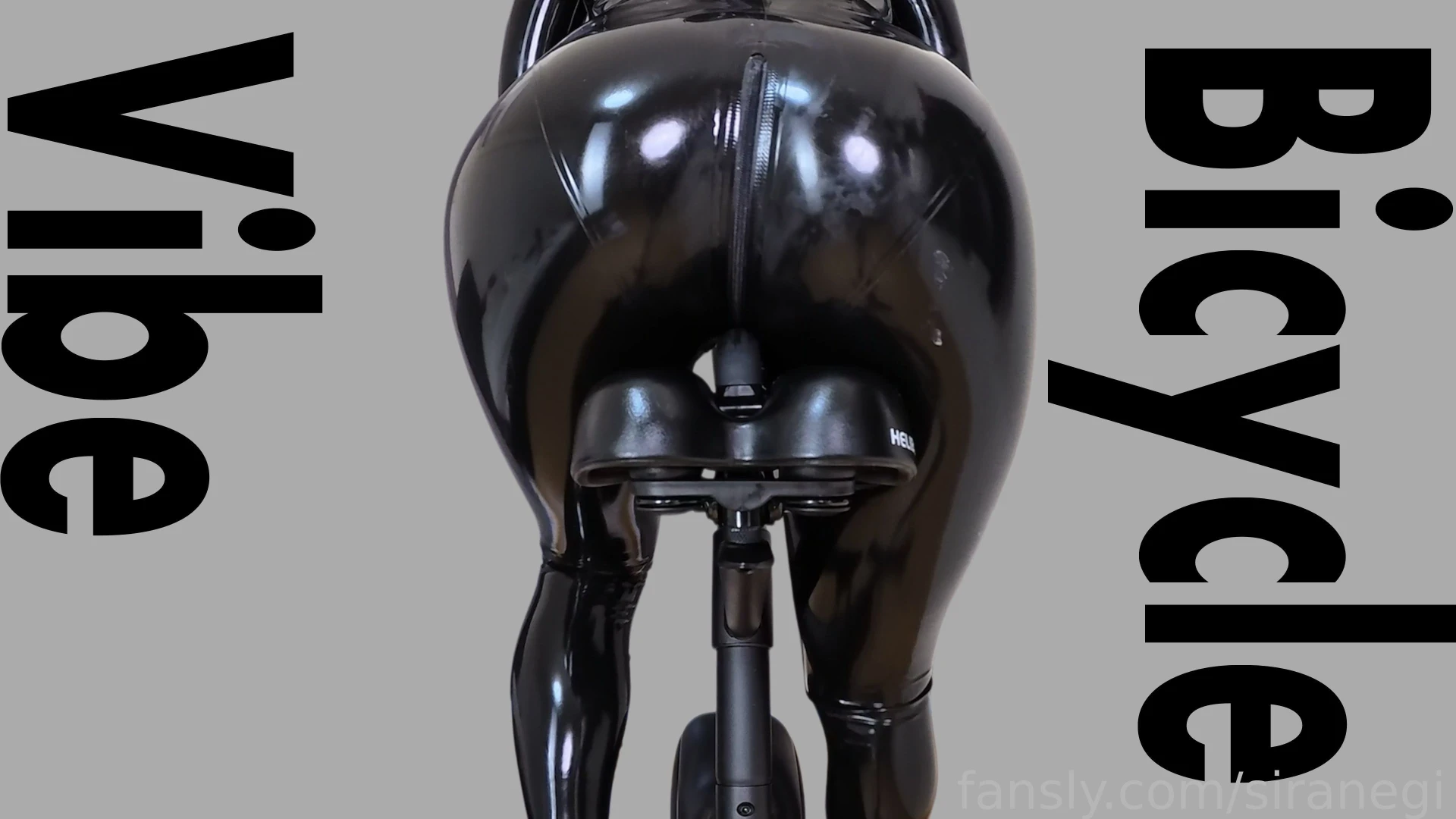 You have to keep pedaling your bicycle while being pleasure tortured 