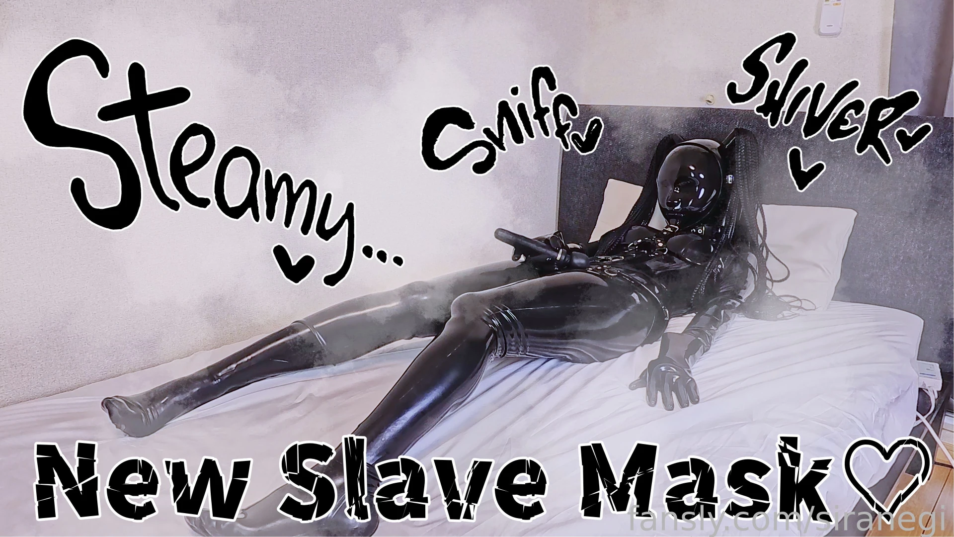 I bought a new stuffed black doll mask neogan disguiser the black mask 