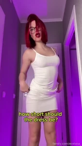 Pull up that dress any way you see fit tranny shemale trans tgirl trap