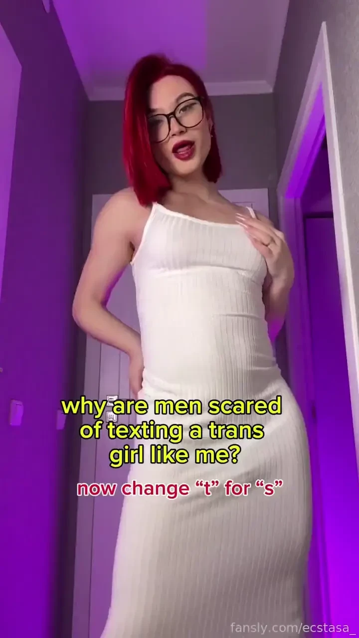 Why shemale trap trans tgirl tranny girlcock bigdick bigboobs teen 