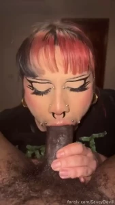 I absolutely love having my throat completely stuffed trans transgirl