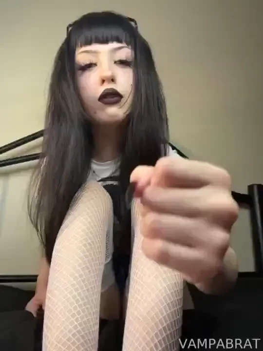 Being degraded by a perfect teen brat is the only thing that gets that 