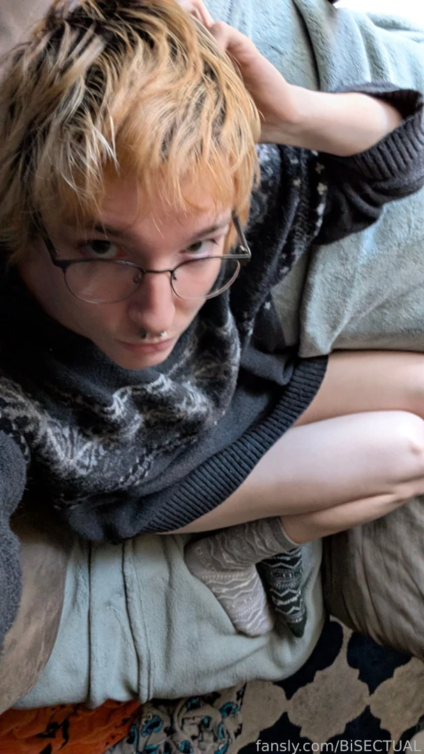 Nought but a sweater 