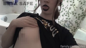 You don t need too see just the thought of my tits in your face makes