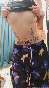 Gotta show off my stomach and tits a lil right part 2