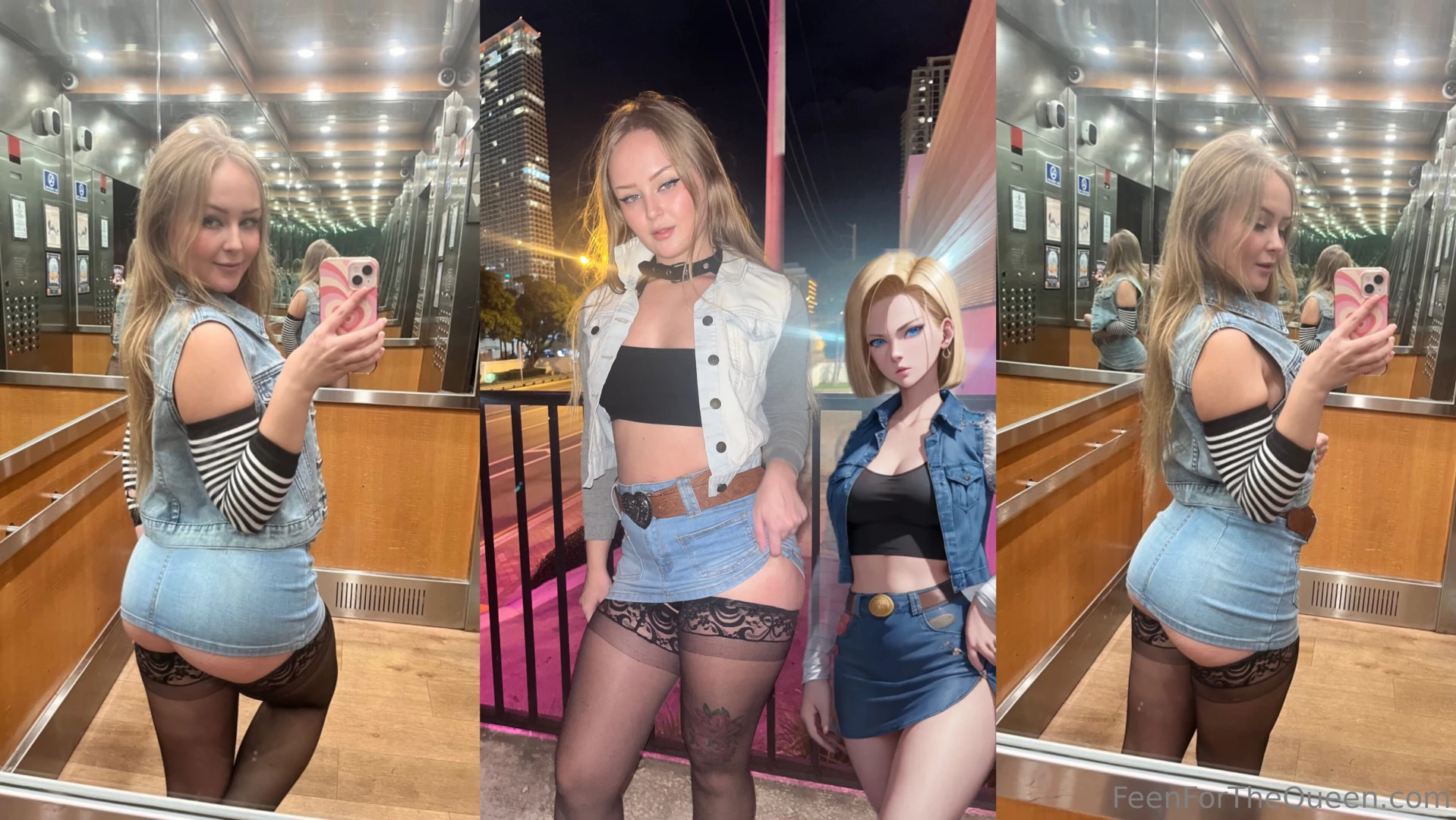 Android 18 loves bbc unlock my new cosplay vid bby ready set bust 