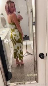 Do you like the dress do you like the girdle shapewear milf pee