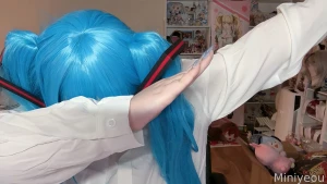 Nice try did you want to play uno with me cosplay miku from mimukauwa part 22