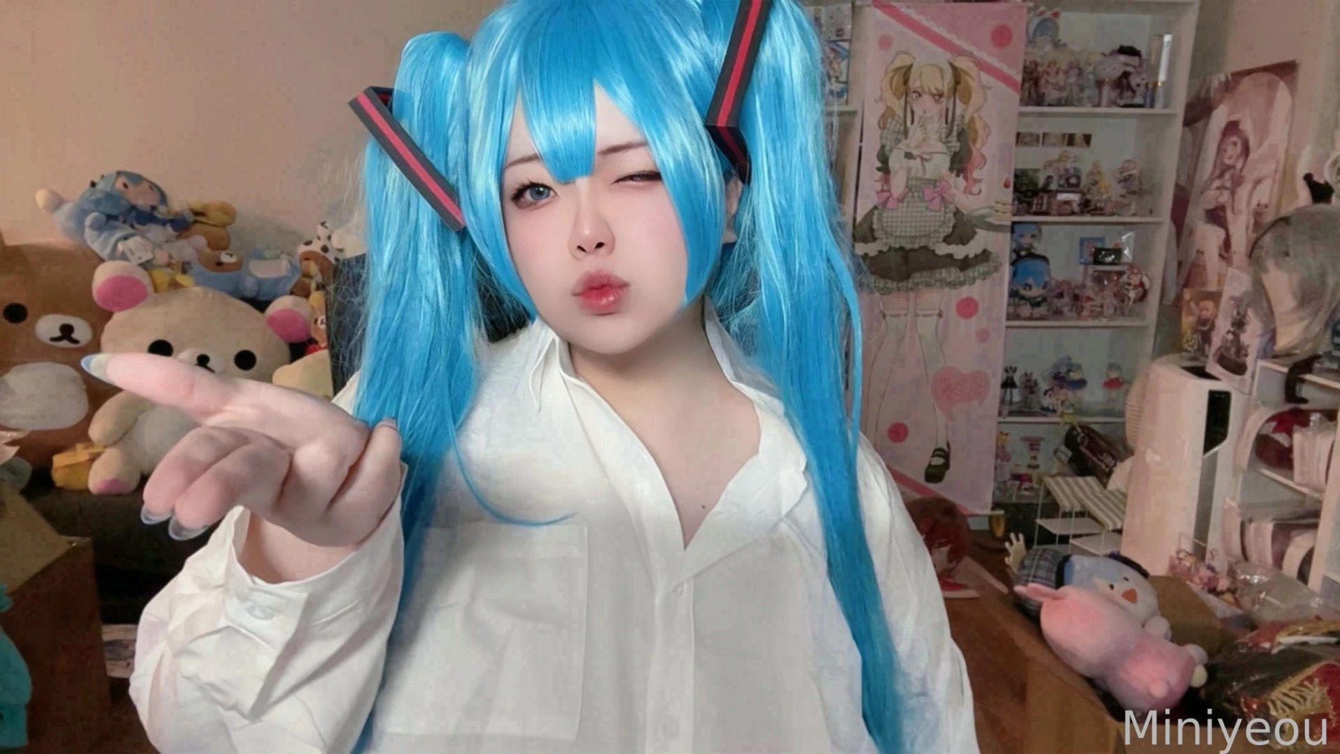 Nice try did you want to play uno with me cosplay miku from mimukauwa part 12 