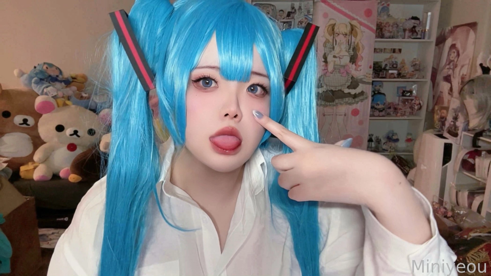 Nice try did you want to play uno with me cosplay miku from mimukauwa part 17 