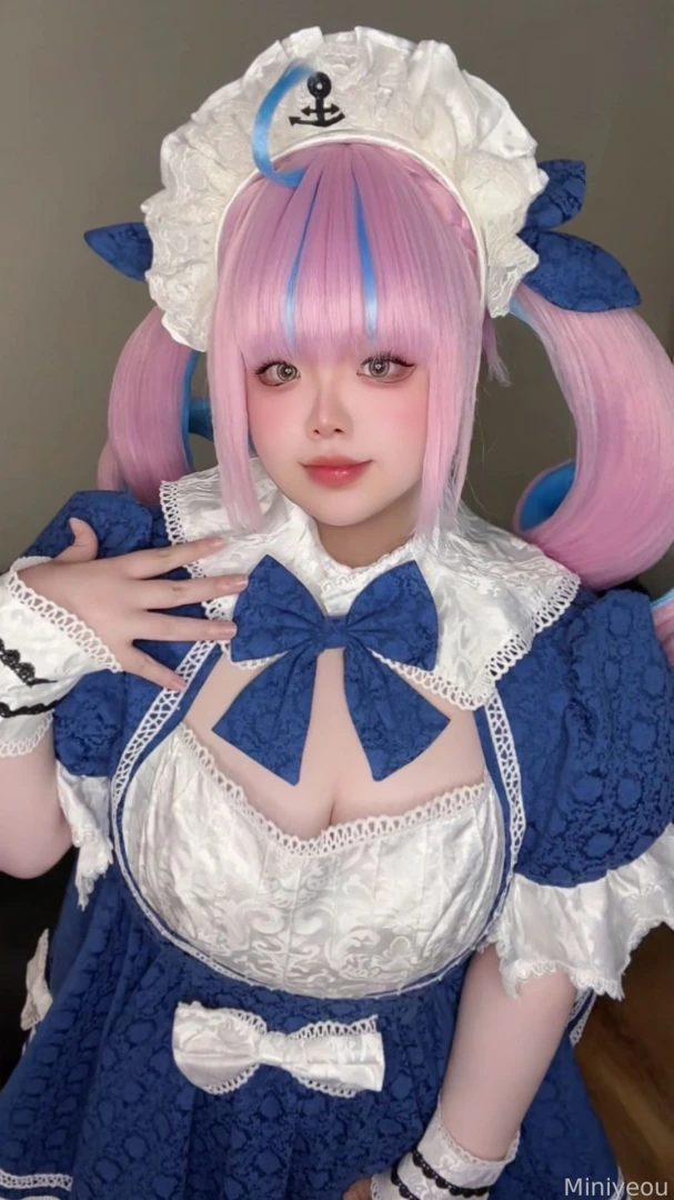 Aqutan has arrived my kami oshi has been brought to life cosplay part 1 