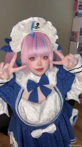 Aqutan has arrived my kami oshi has been brought to life cosplay part 6