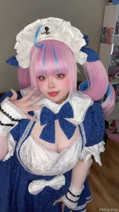 Aqutan has arrived my kami oshi has been brought to life cosplay