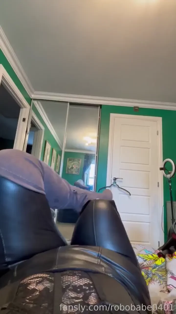 Well leather leggings and thigh high boots are sexy fyp amputee 