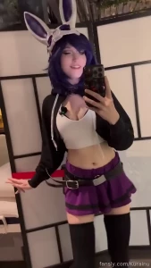 How s the skirt length fyp egirl panties ass cosplay