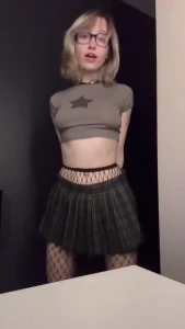 I m a believer in no bra physics ehe fyp boobs altgirl public goth